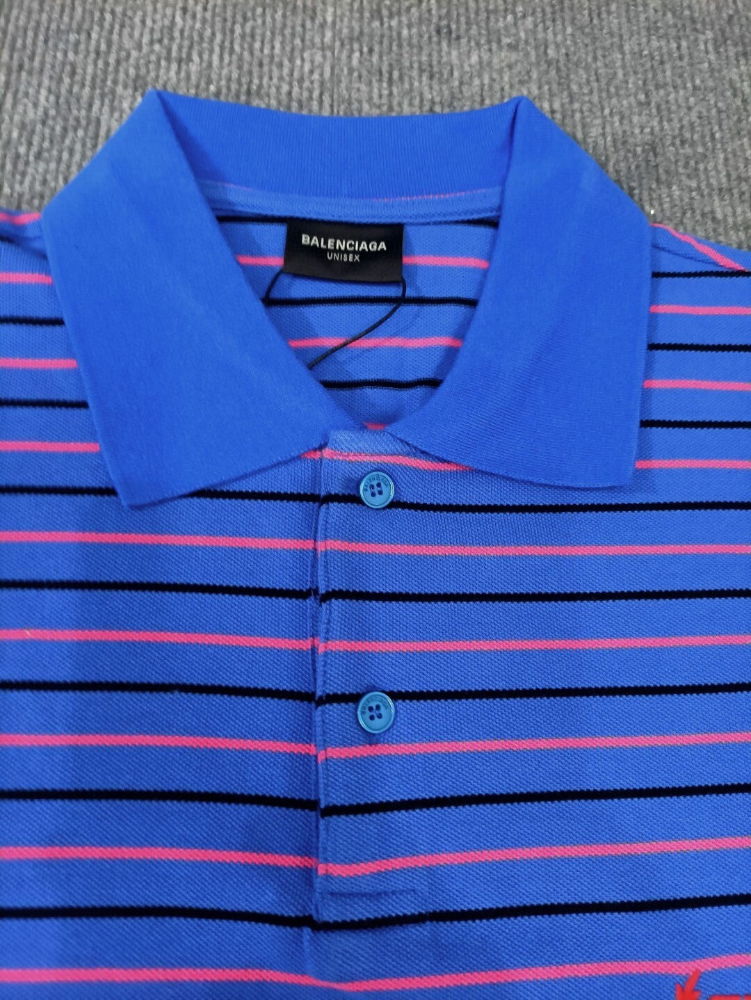 Balen - Azure Stripe Heritage Polo