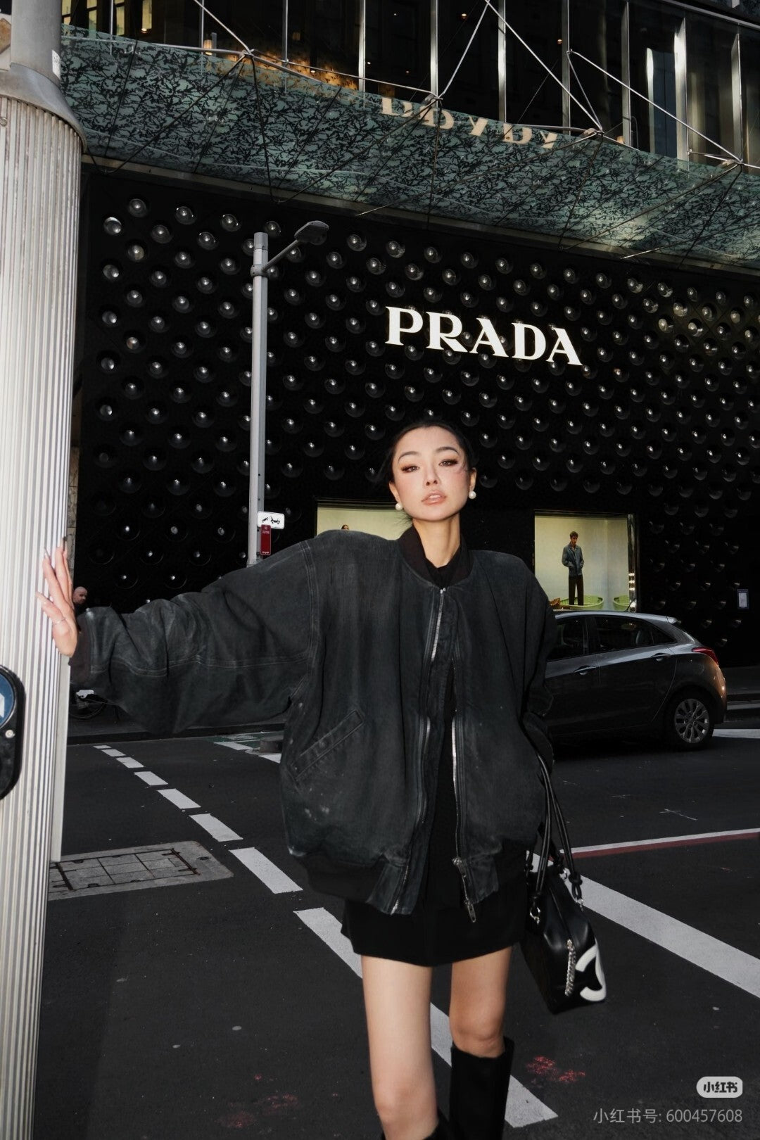 Balen - Washed Bomber Jacket