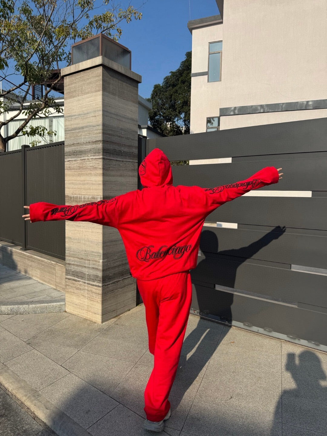 Balen - Crimson Script Hoodie