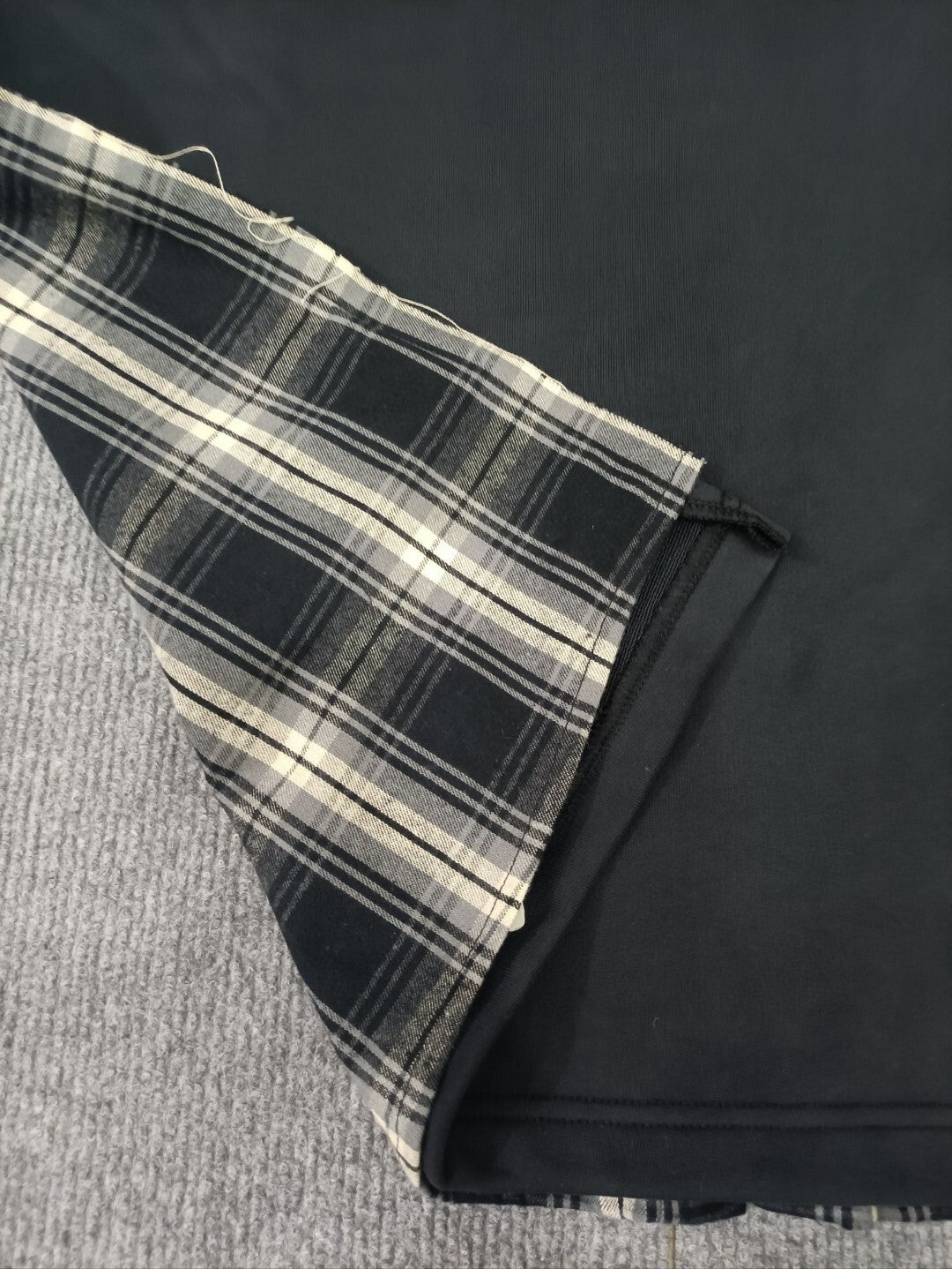 Balen - Ghostline Plaid Panel Shirt