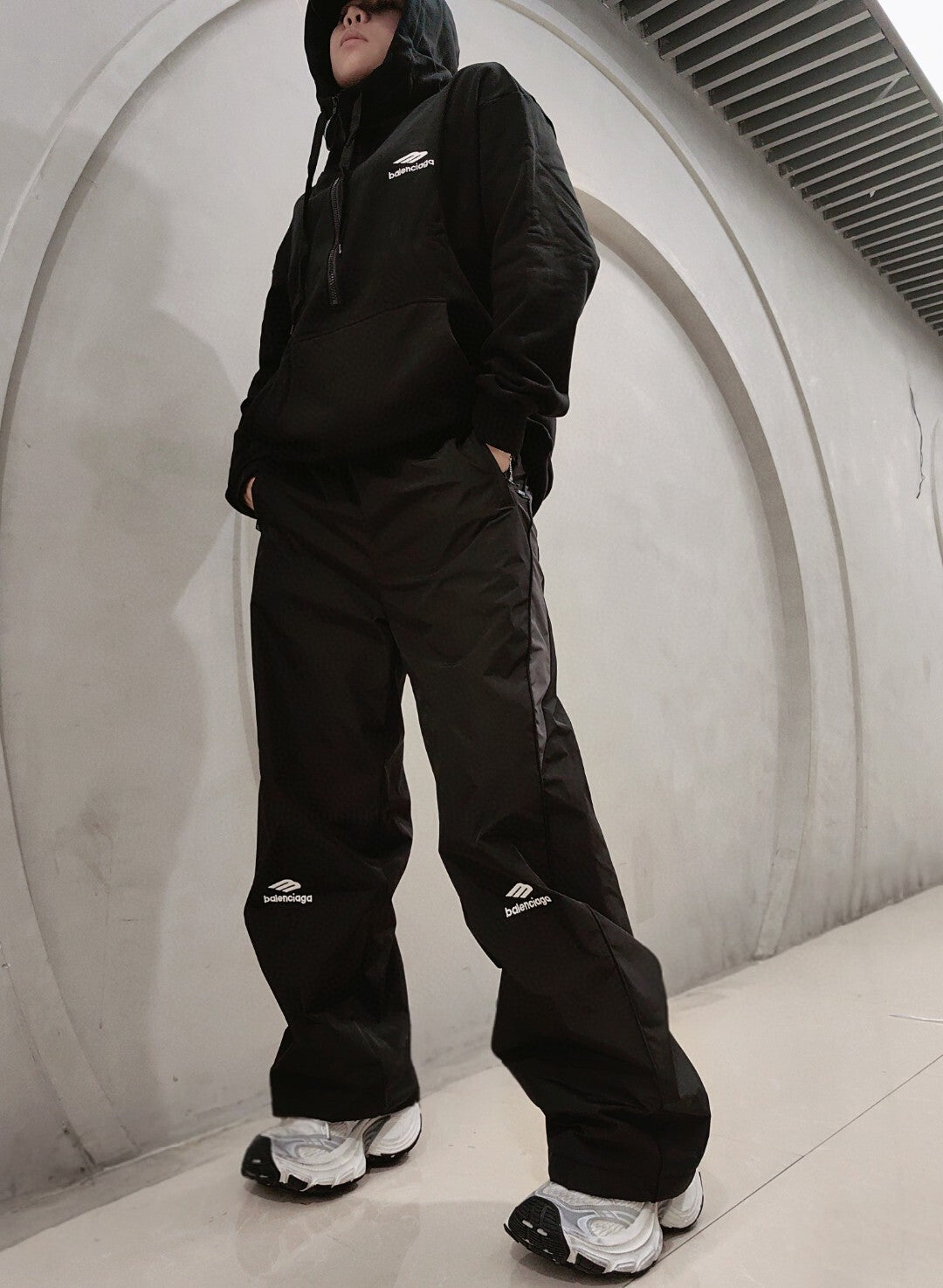 Balen - Wide-Leg Padded Trousers