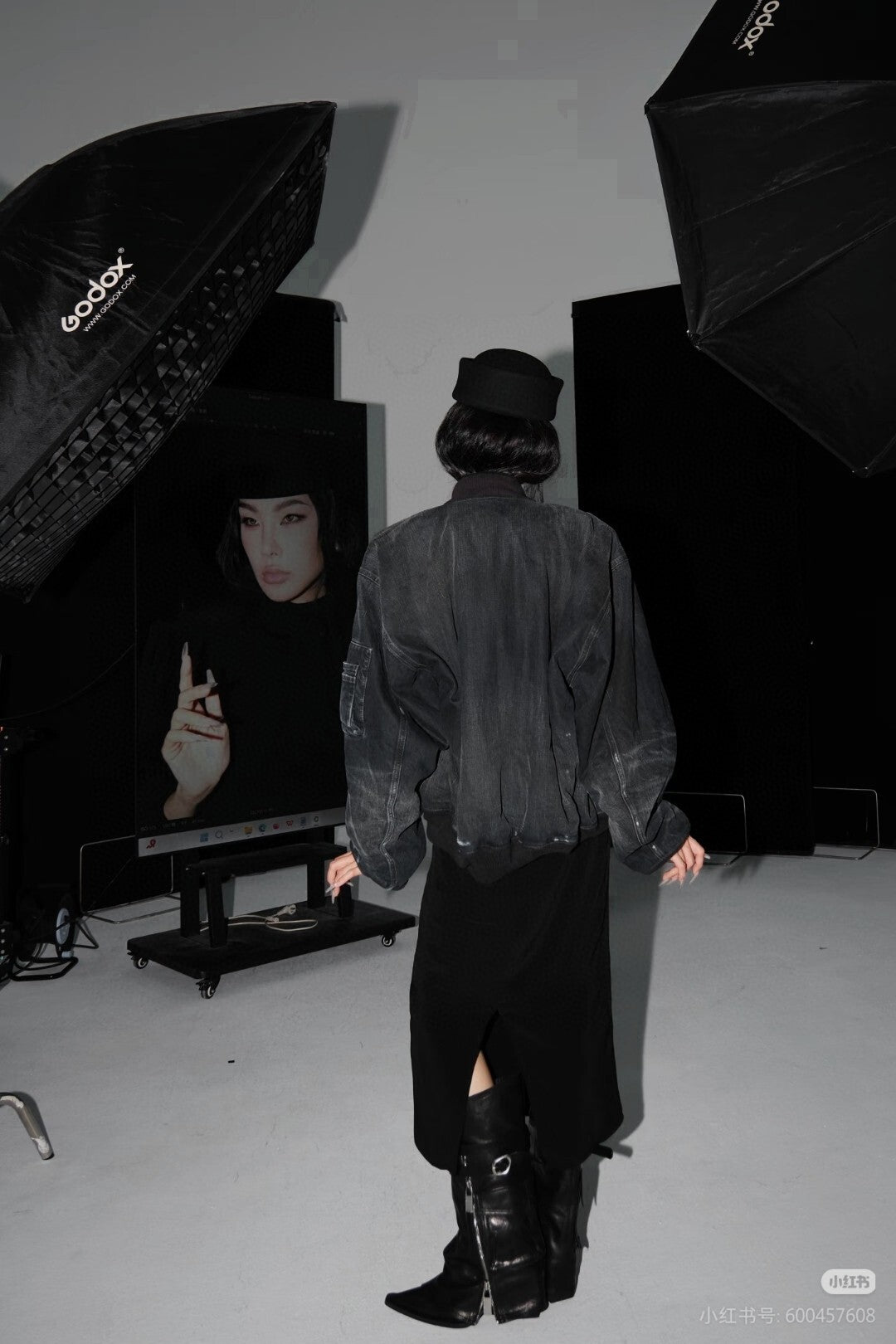 Balen - Washed Bomber Jacket