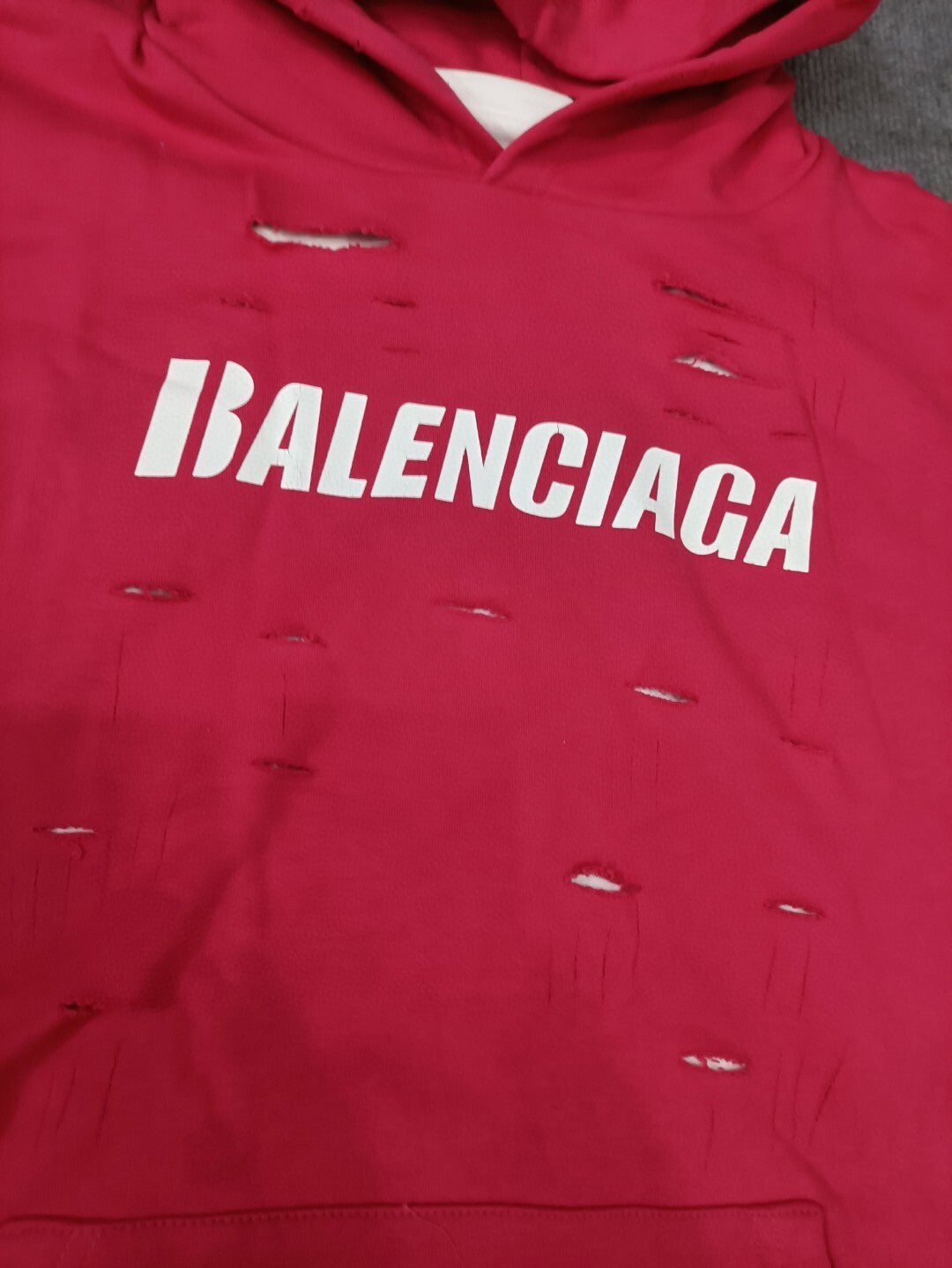 Balen - Ripped Core Oversized Hoodie