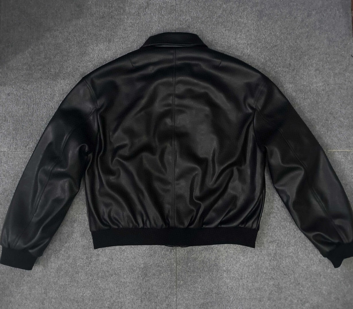 Balen - Clean-Line Leather Jacket