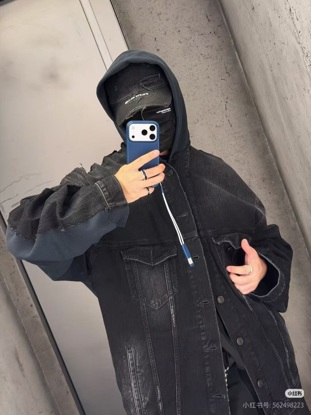 Balen - Shadow Fade Hooded Jacket