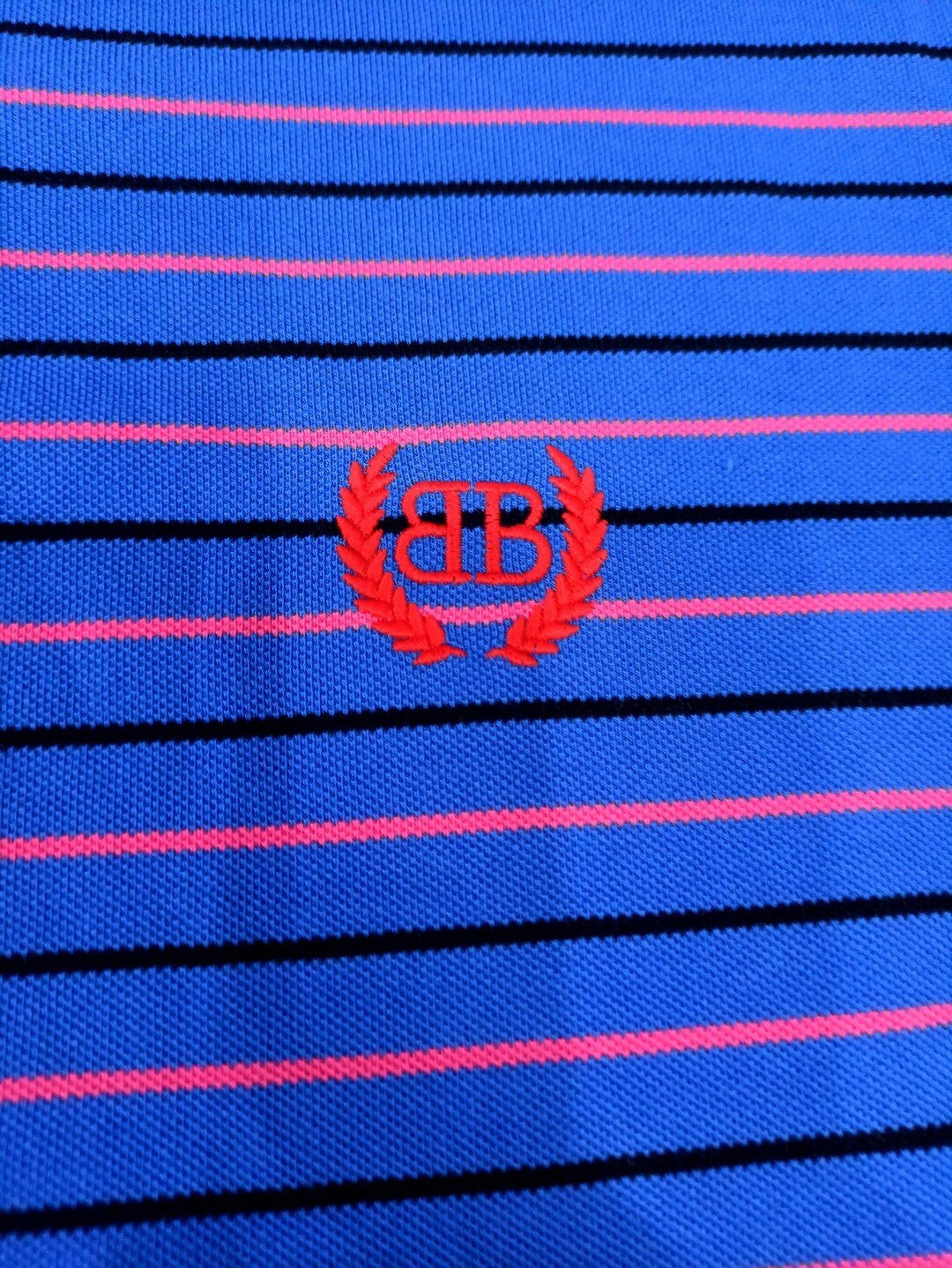 Balen - Azure Stripe Heritage Polo