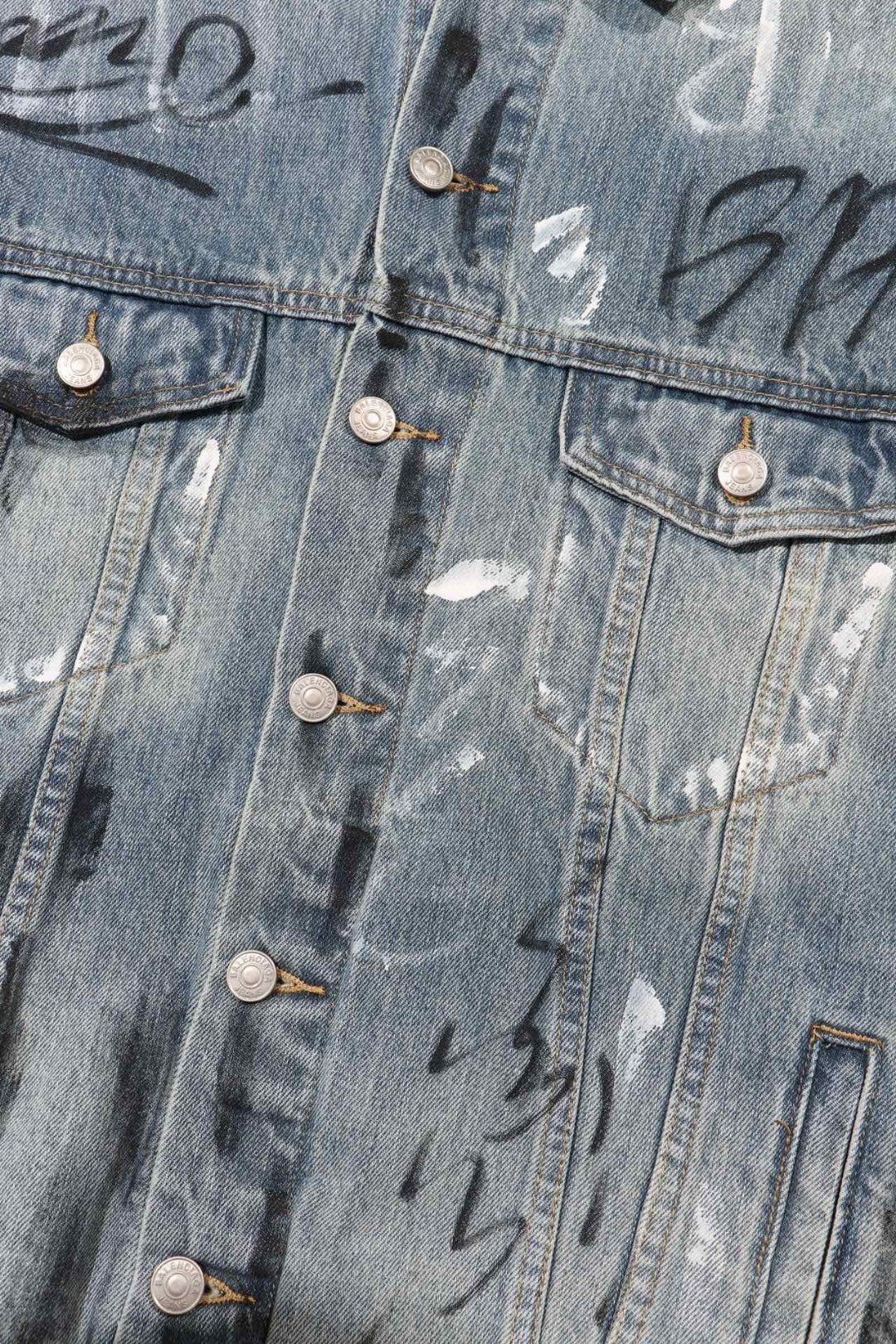 Balen - Rebel Script Denim Jacket