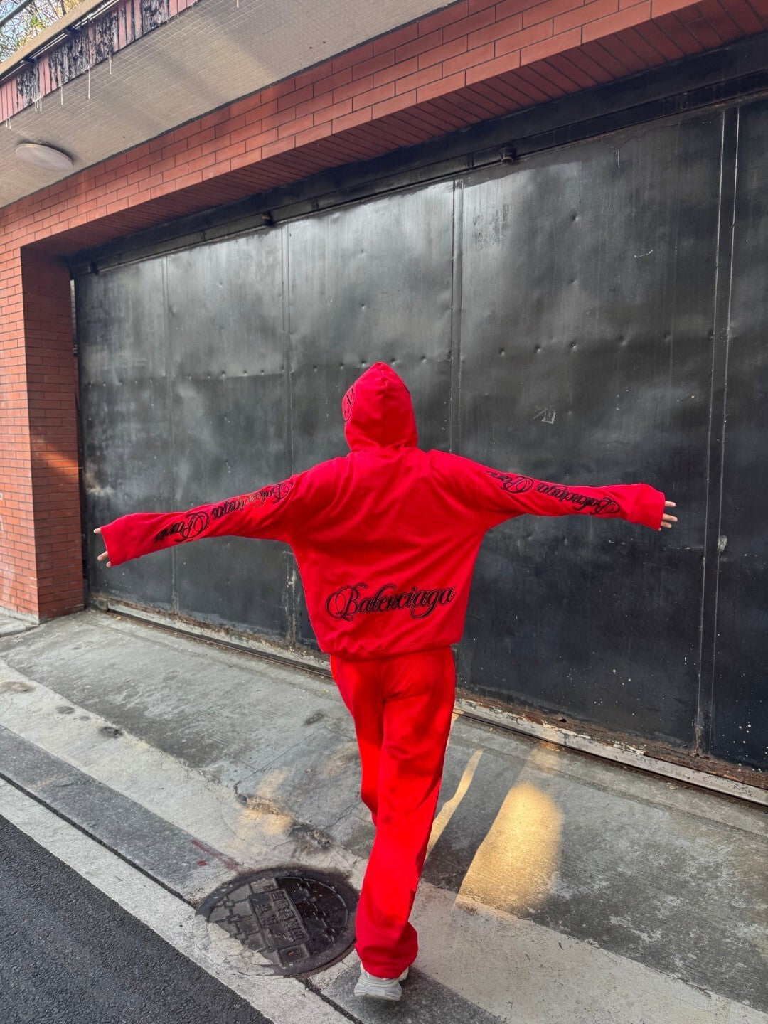 Balen - Crimson Script Hoodie