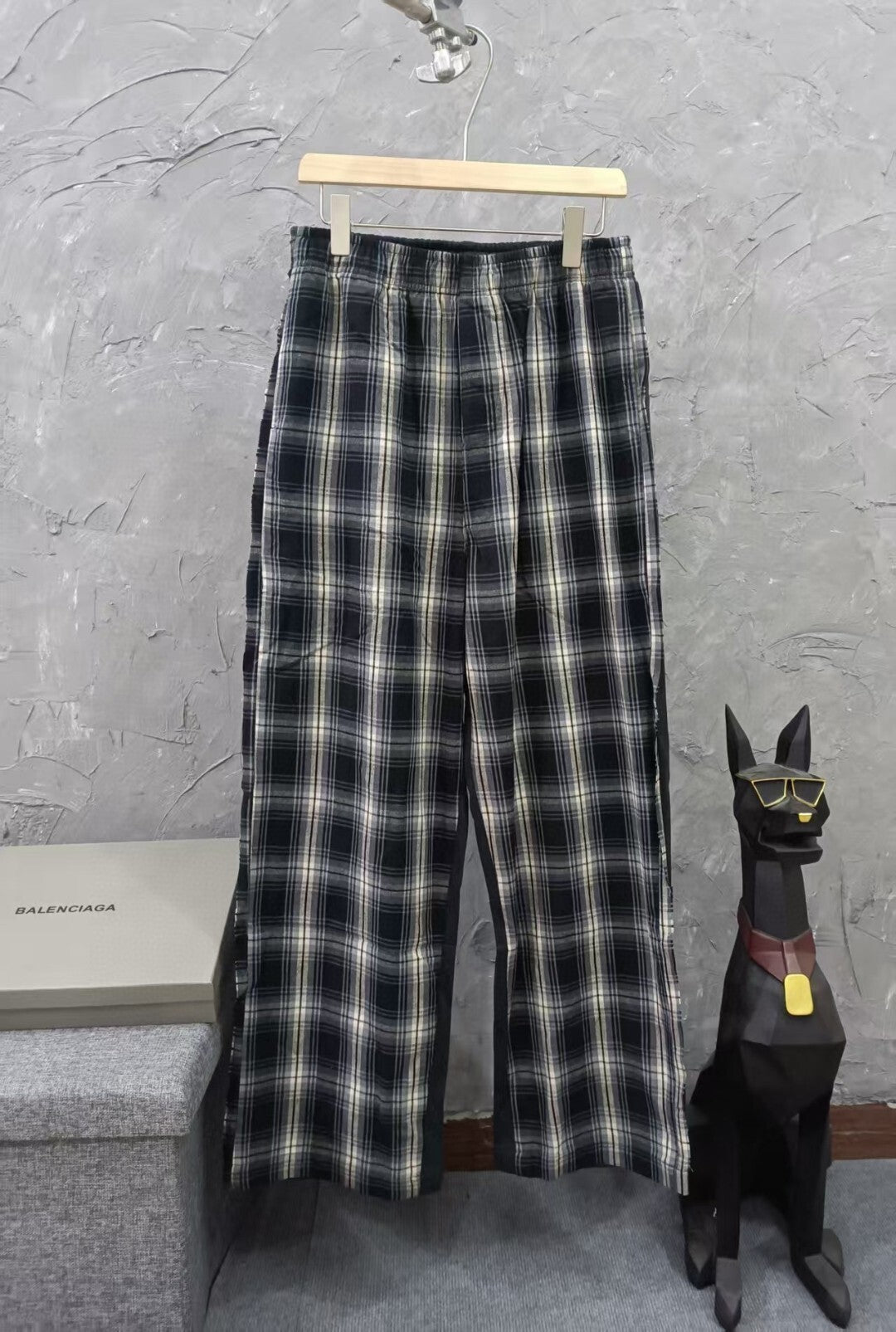 Balen - Shadow Check Trousers