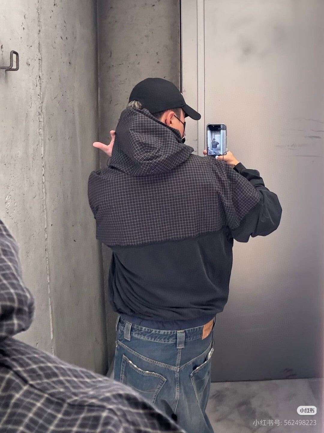 Balen - Layered Hooded Zip Jacket