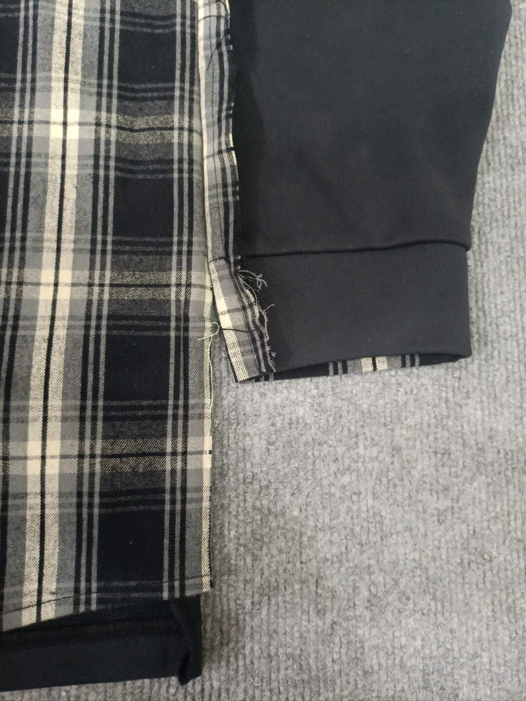 Balen - Ghostline Plaid Panel Shirt