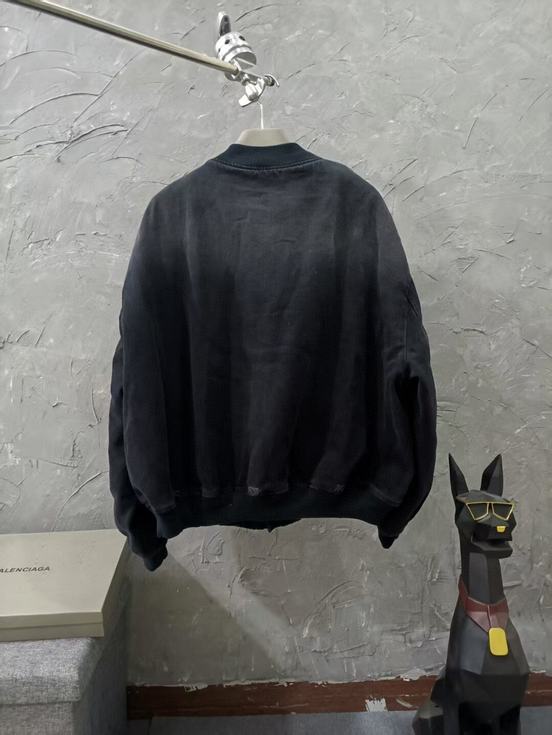 Balen - Washed Bomber Jacket