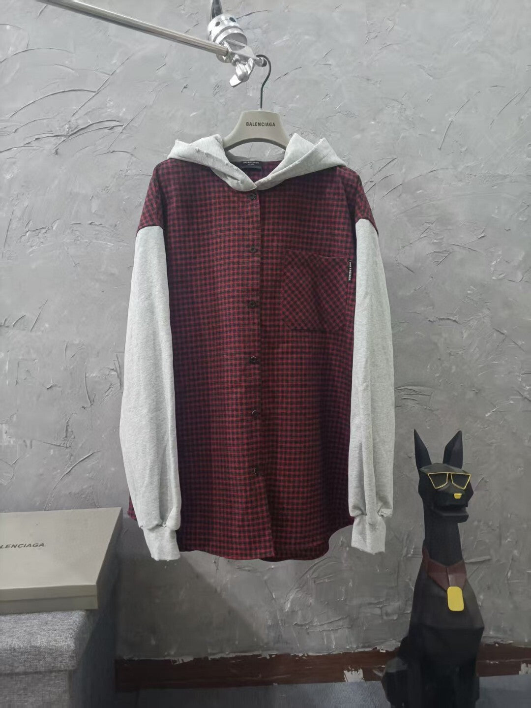 Balen - Hybrid Hooded Shirt Jacket