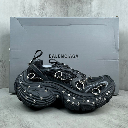 Pierced Hardware Runner Sneakers