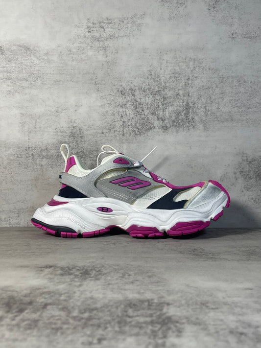 Cargo Sneakers in Grey / Pink