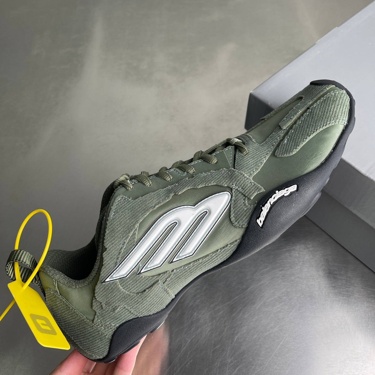 Monday Ultra Sneakers in Khaki / White / Black