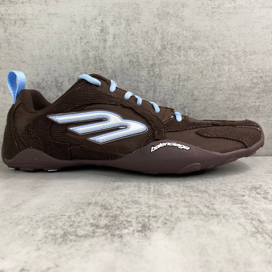 Monday Ultra Sneakers in Brown / White / Blue / Light Blue