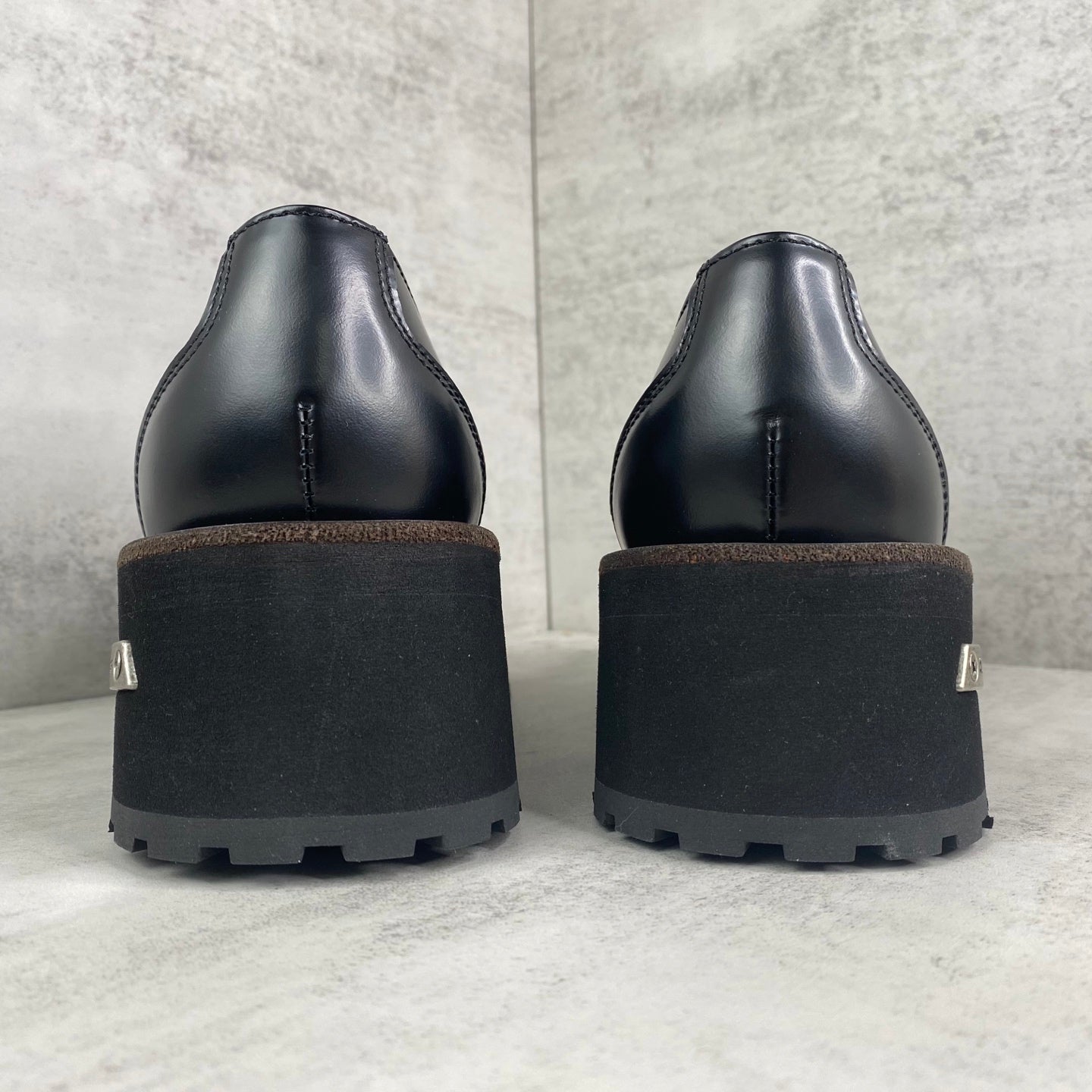 Venom Derby Shoes in Black